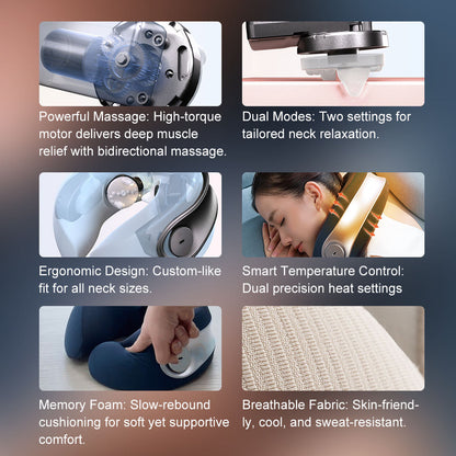 U-Shaped Rechargeable Neck Massager™